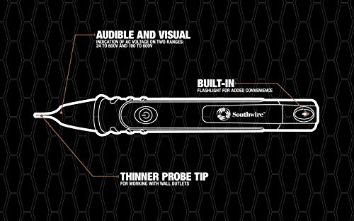 Southwire Dual Range Non-Contact AC Voltage Detector - Image 6