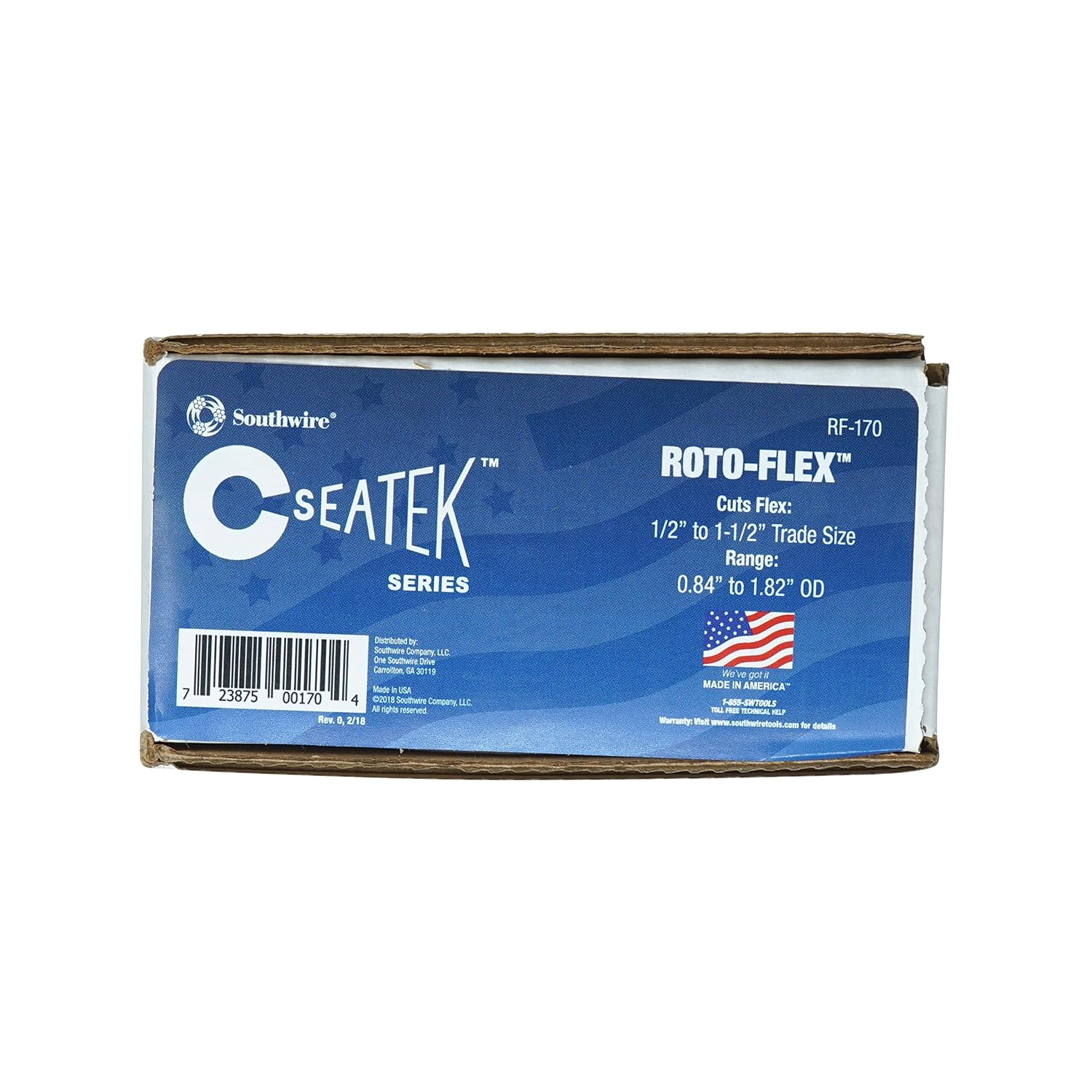 Southwire Tools RF-170 Seatek Giant Roto-Flex, 1/2" - 1-1/2" - Image 3