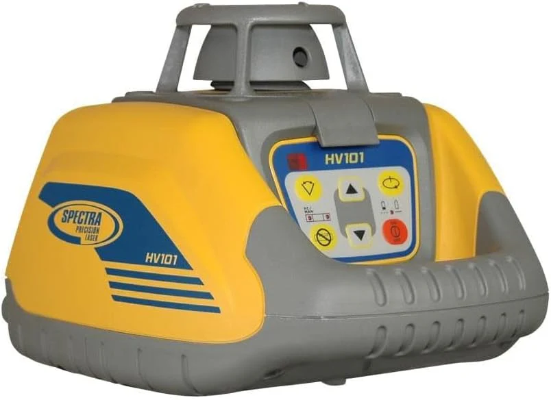 Spectra (HV101) Multipurpose Construction Laser Level with RC601 Remote Control, Wall Mount, Laser Glasses and Heavy Duty Carry Case - Image 2