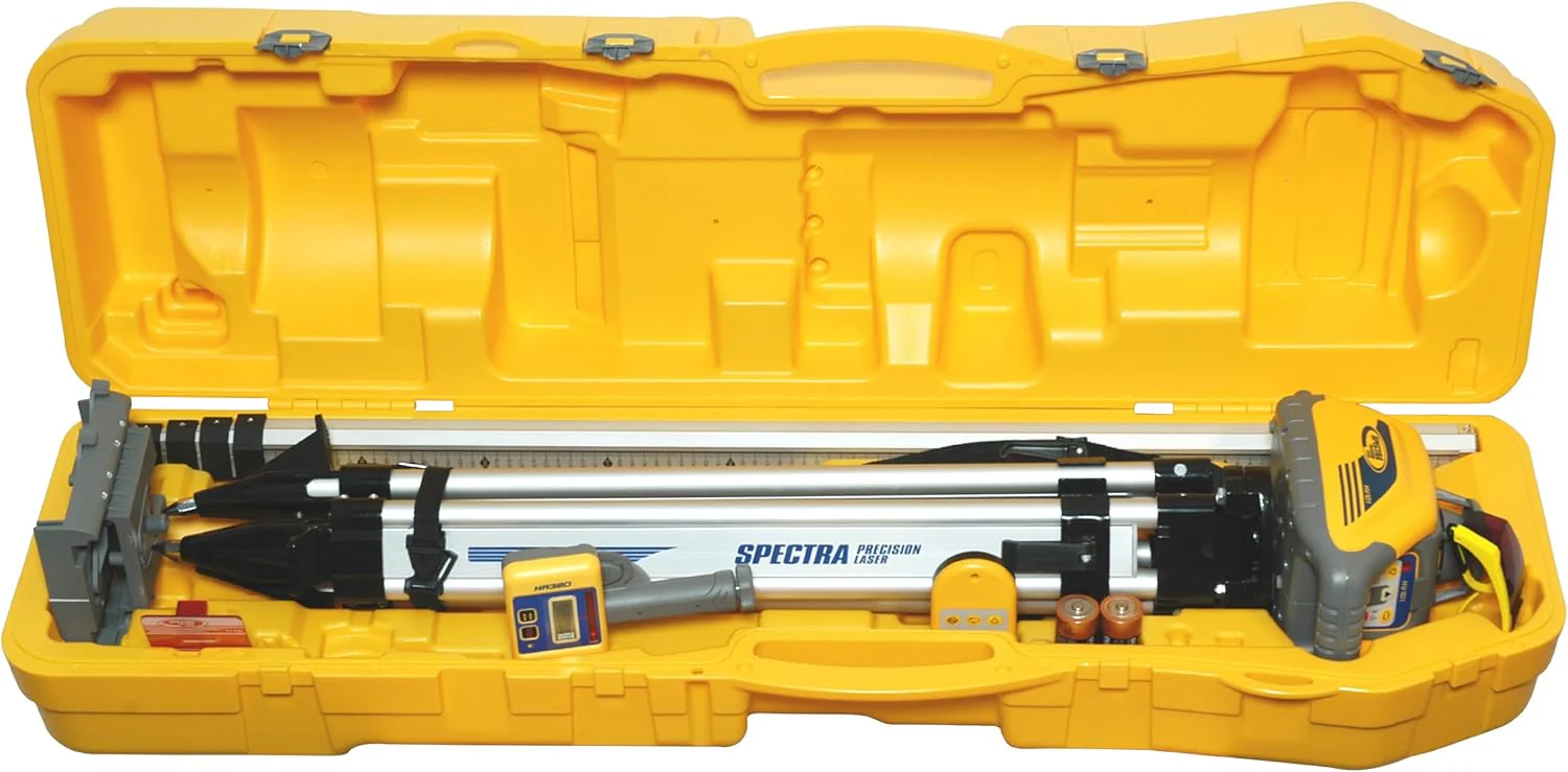 Spectra (HV101GC-3) Package with GR153 Grade Rod, Metric, HR320 Receiver, C59 Rod Clamp and System Case - Image 2
