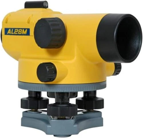 Spectra Precision Auto Level with Magnetic Dampened Compensator, 28x Magnification, Horizontal Tangent Drives, Stadia Lines for Distance Measurement, Water Resistant