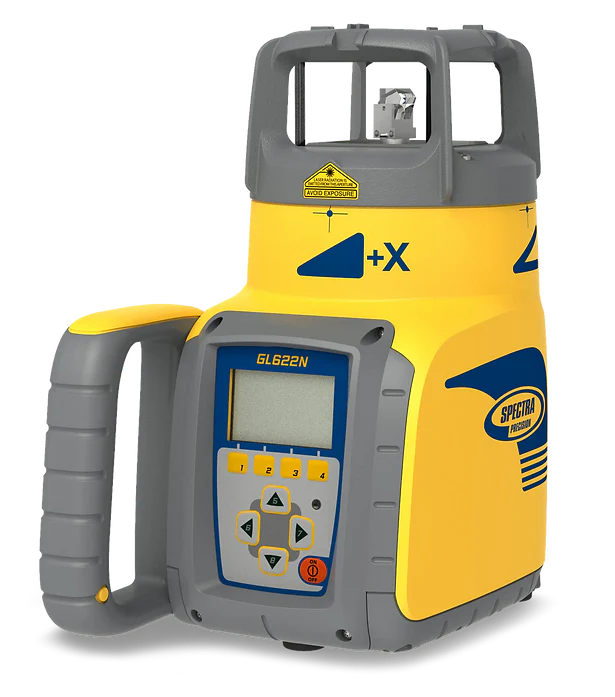Spectra Precision Dual-Slope Grade Laser Level Kit with Laser Meter, C70 Rod Clamp, Remote Control, 10 Ah NiMH Batteries, Charger