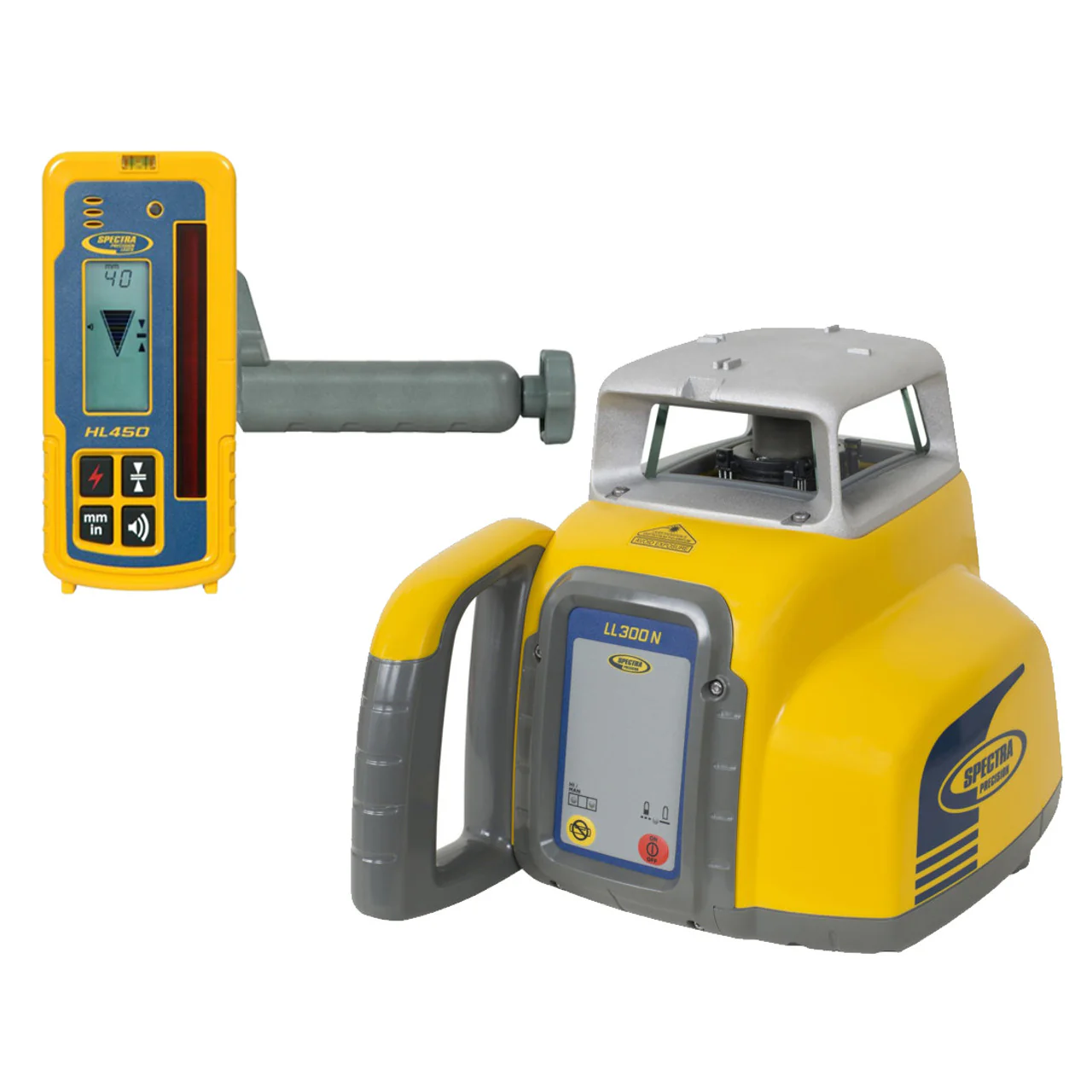 Spectra Precision Laser Package with Receiver and Rechargeable Batteries - Image 3
