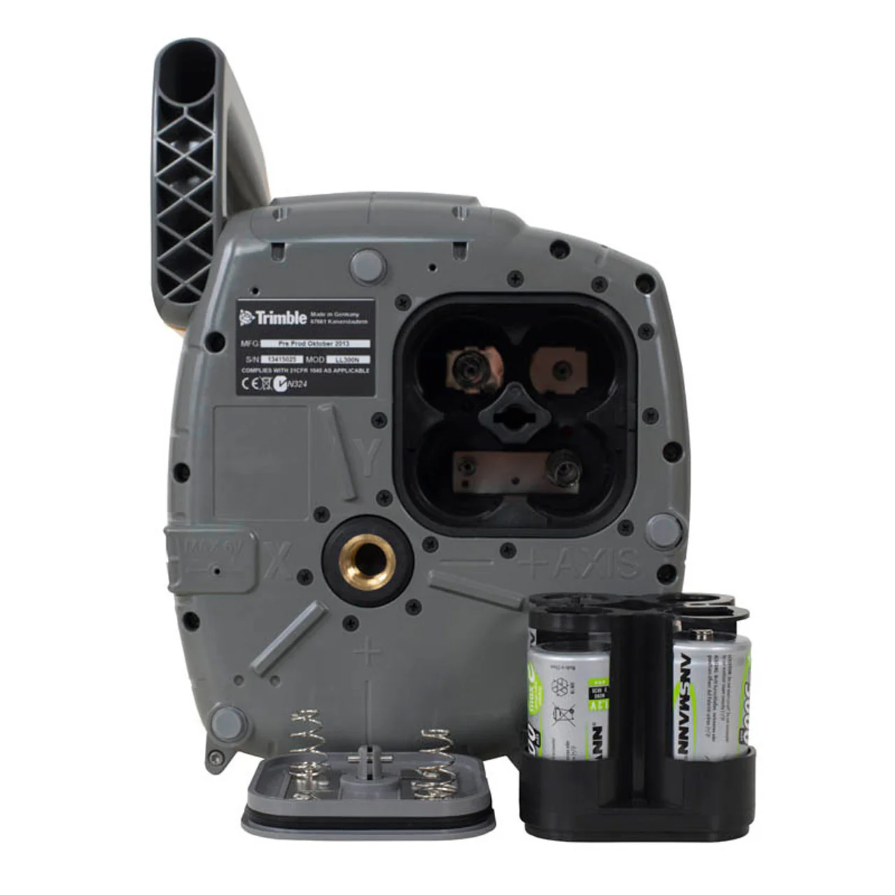 Spectra Precision Laser Package with Receiver and Rechargeable Batteries - Image 4