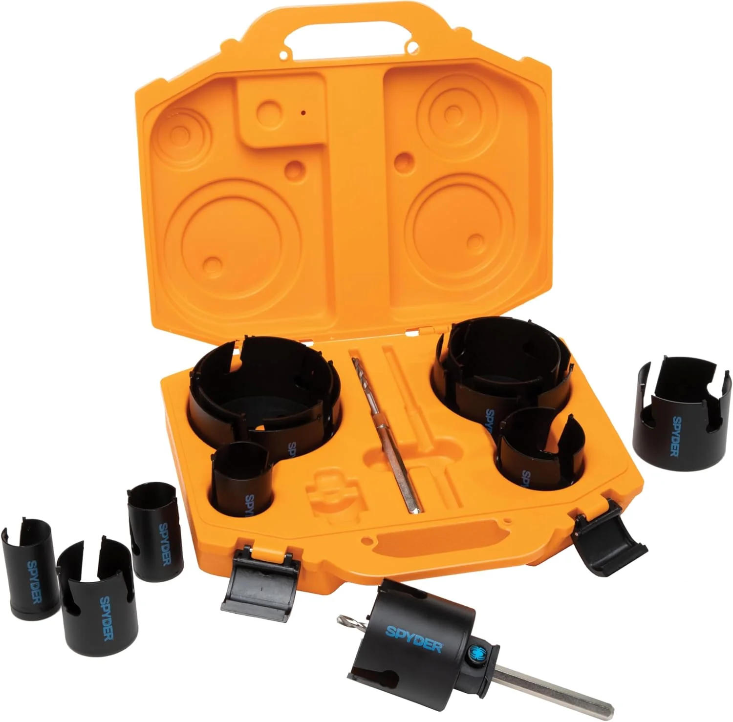 Spyder 14-Piece Carbide Tipped Deep Cut Hole Saw Kit - Image 2