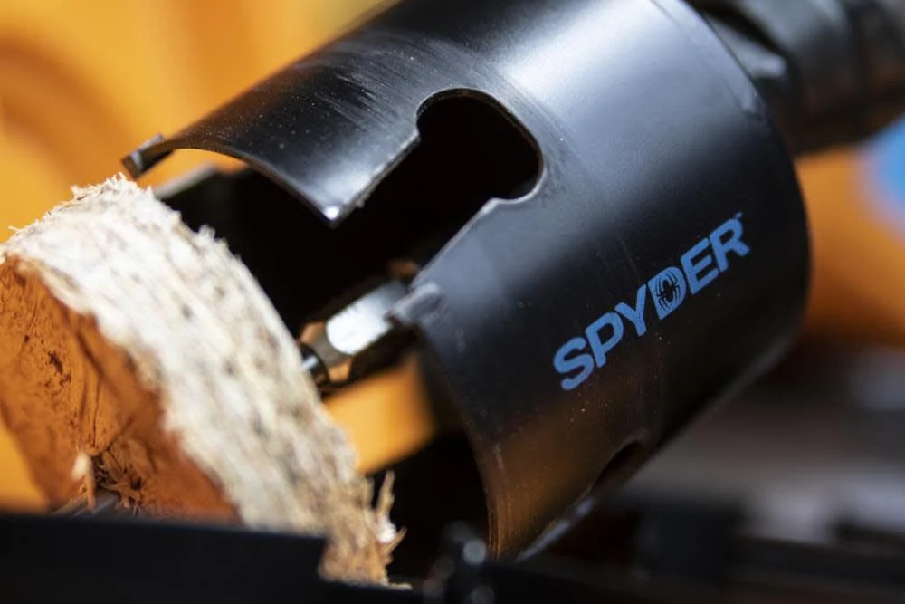 Spyder 600044CF 4-1/4-Inch Diameter Carbide Tipped Hole Saw, for Fiber Cement Board, Wood, PVC, Plastic, Concrete Block, Ceramic Tile, and More - Image 8