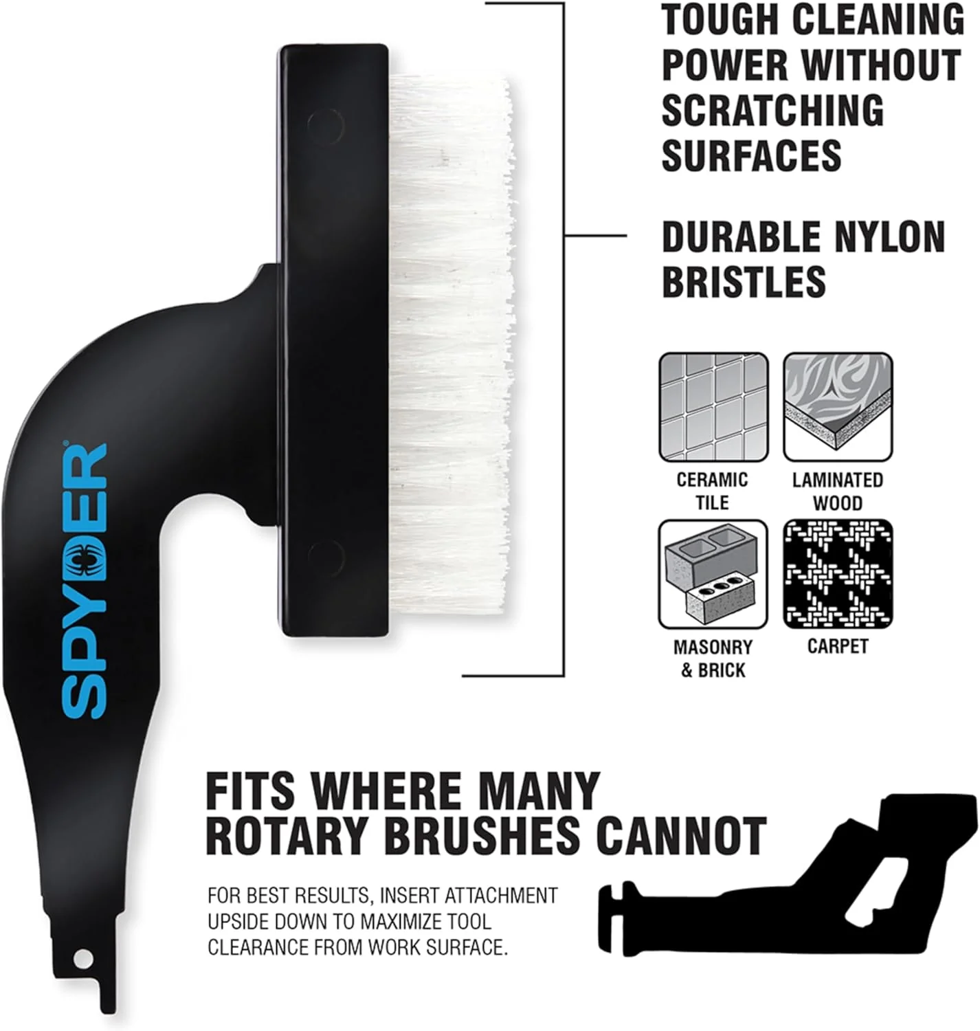 Spyder 400004 Nylon Brush Attachment - Image 3