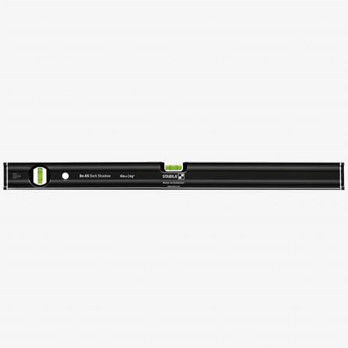 Stabila 29300 2-Piece Dark Shadow Type 80AS-2 24 in. / 48 in. Level Set - Image 2