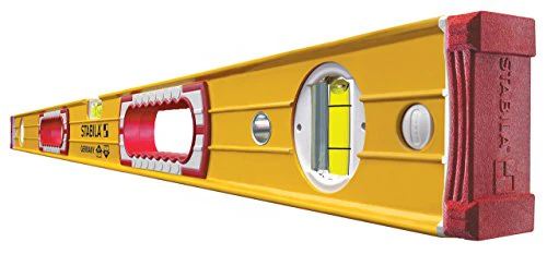 STABILA 48 In. Builders Level, Magnetic, High Strength Frame, Accuracy Certified Professional Level