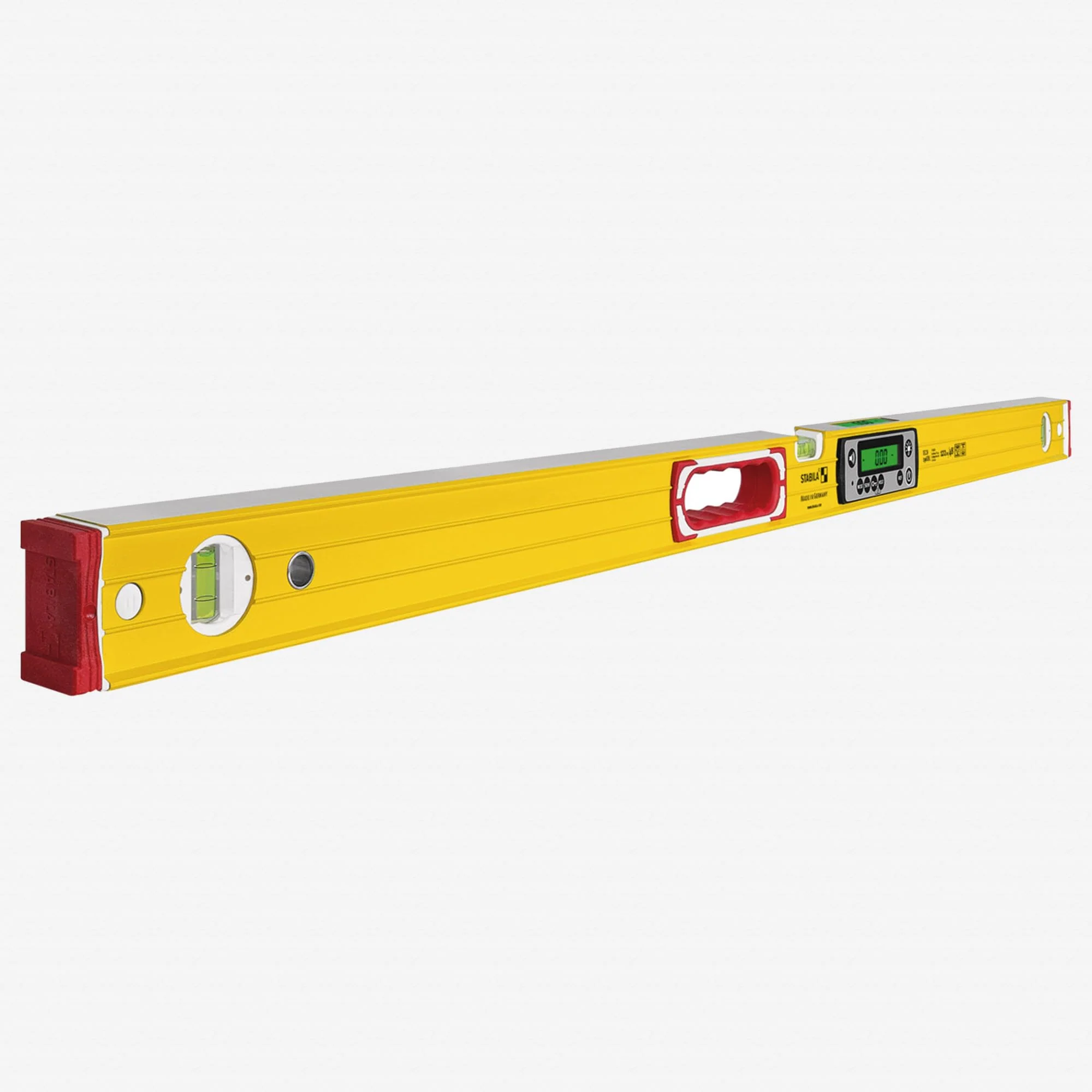 STABILA 48 In. 196 DL IP67 Digital Tech Level with Case, Yellow
