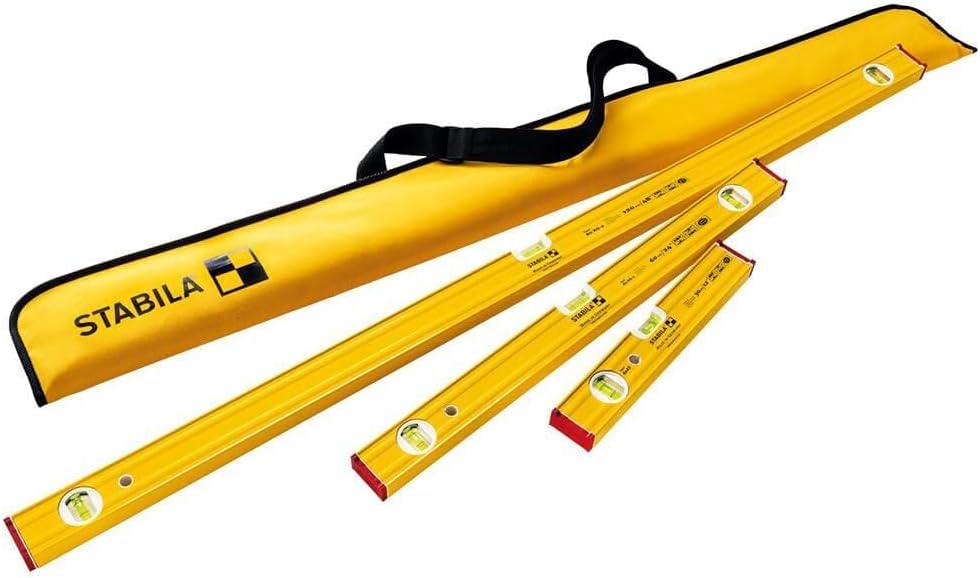 Stabila Pro Set 80 AS Spirit Levels with Carrying Case - Image 2