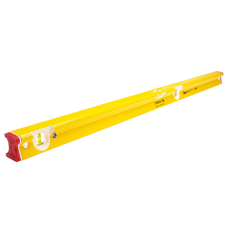 STABILA 48410 Heavy Duty Aluminum Rectangle R-Beam 3 Level Set with Case - Image 2