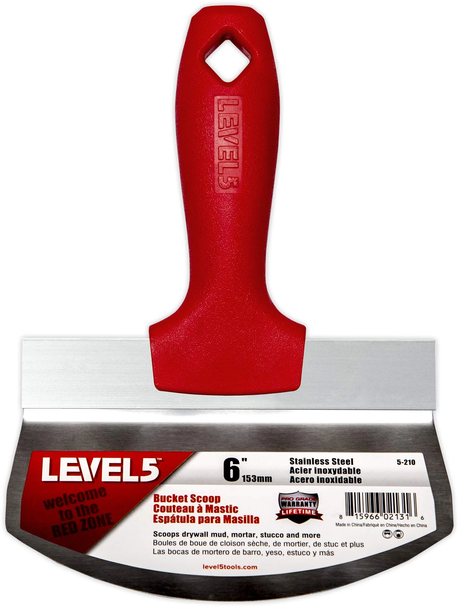 LEVEL5 Stainless Steel Bucket Scoop