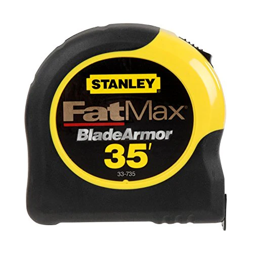 Stanley 33-735 Fatmax Tape Rule with Blade Coating 1-1/4" x 35', 2.2" x 7.1" x 4.6"