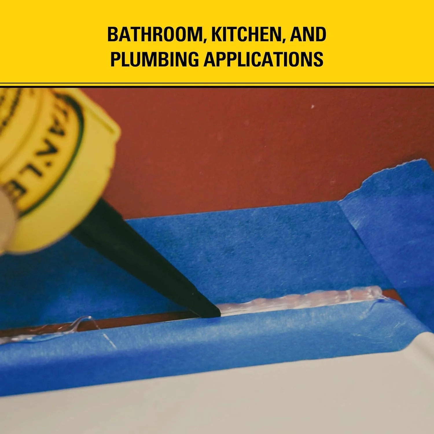 Stanley S421 RTV Silicone Caulk, 2x10.1 fl. oz. Gray, Silicone Sealant, Waterproof and Flexible Sealer for Kitchen & Bathroom (Pack of 2) - Image 6