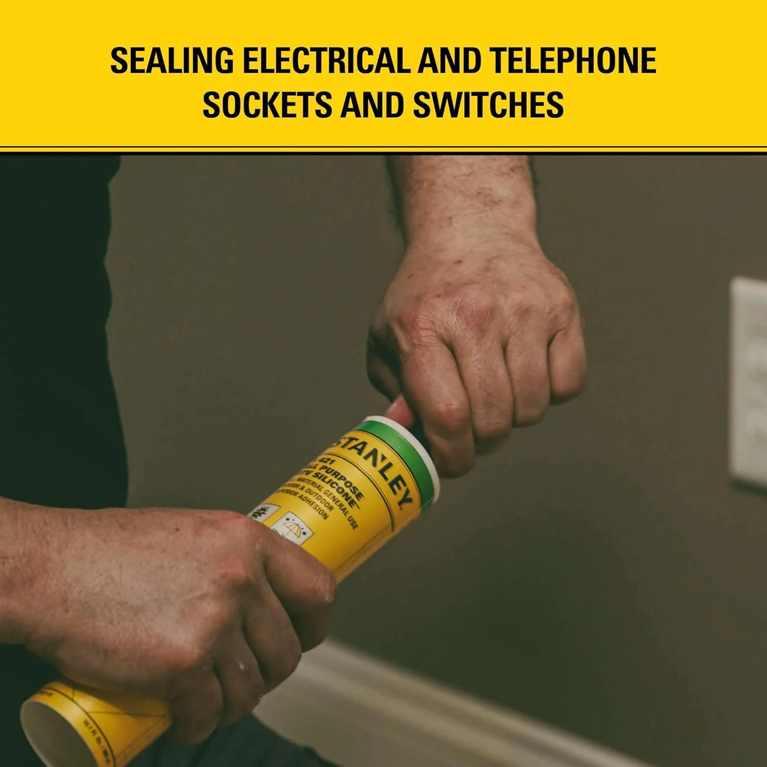Stanley S421 RTV Silicone Caulk, 2x10.1 fl. oz. Gray, Silicone Sealant, Waterproof and Flexible Sealer for Kitchen & Bathroom (Pack of 2) - Image 9