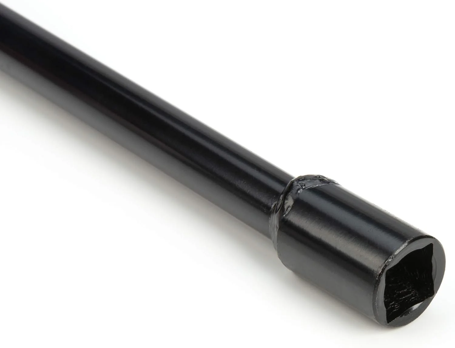 Steelman 96094 12 MM Square Head Spare Tire Tool for Accessing Cradle-Mounted Spares, GM and Dodge, 30 Inches Long for Deep Pulleys, Powder-Coated Steel - Image 2