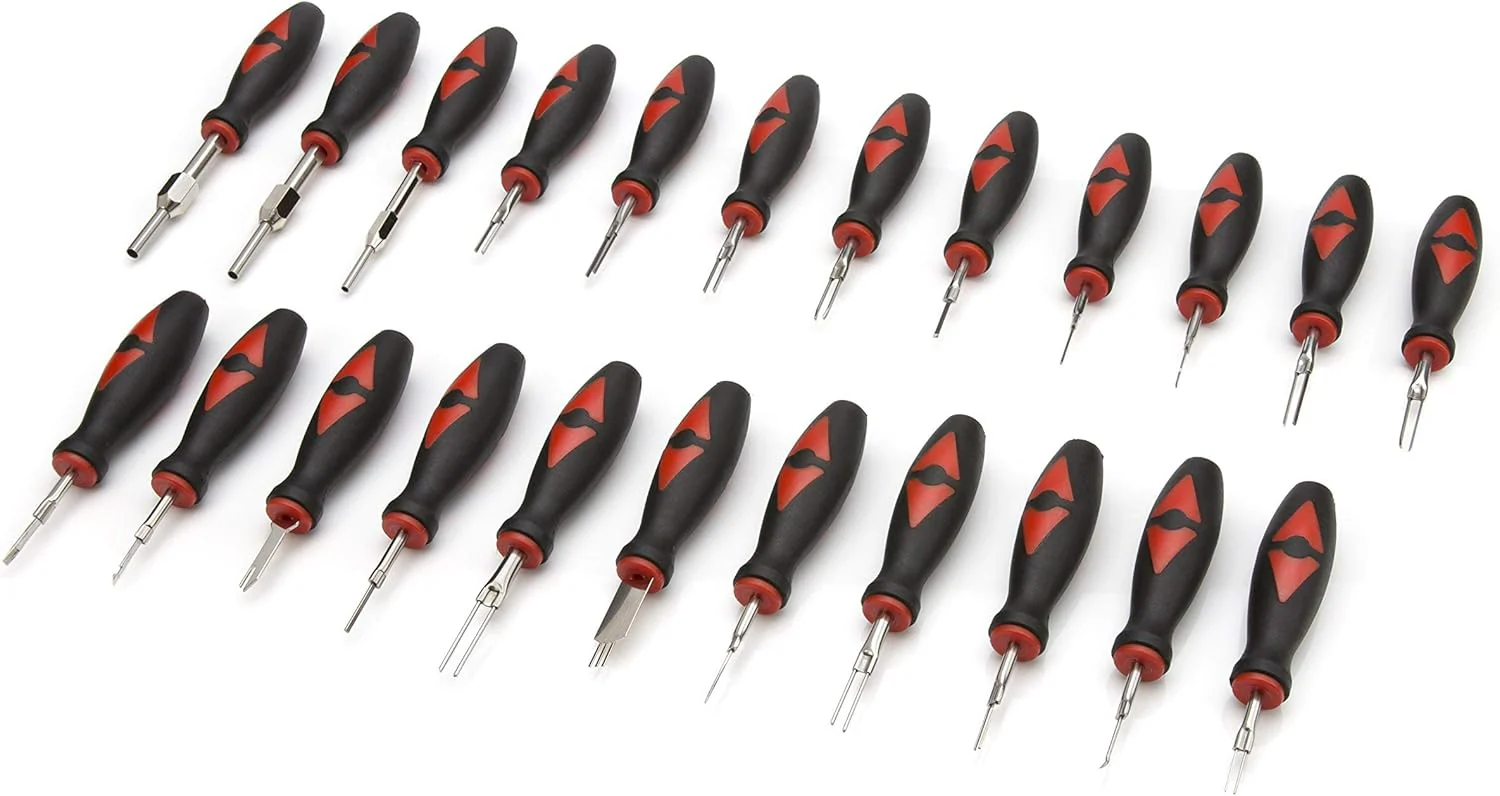Steelman 95839 23-Piece Universal Terminal Tool Kit for Auto Technicians, Safely Remove Wires from Terminal Block Without Damage - Image 3