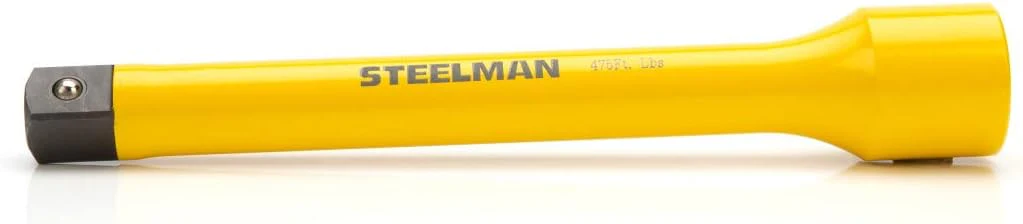 Steelman 60156 3/4-Inch Drive 475 ft-lb Torque Extension for Impact Wrench, 10-inch Extension, Corrosion-Resistant Powder-Coated Steel, Yellow - Image 2