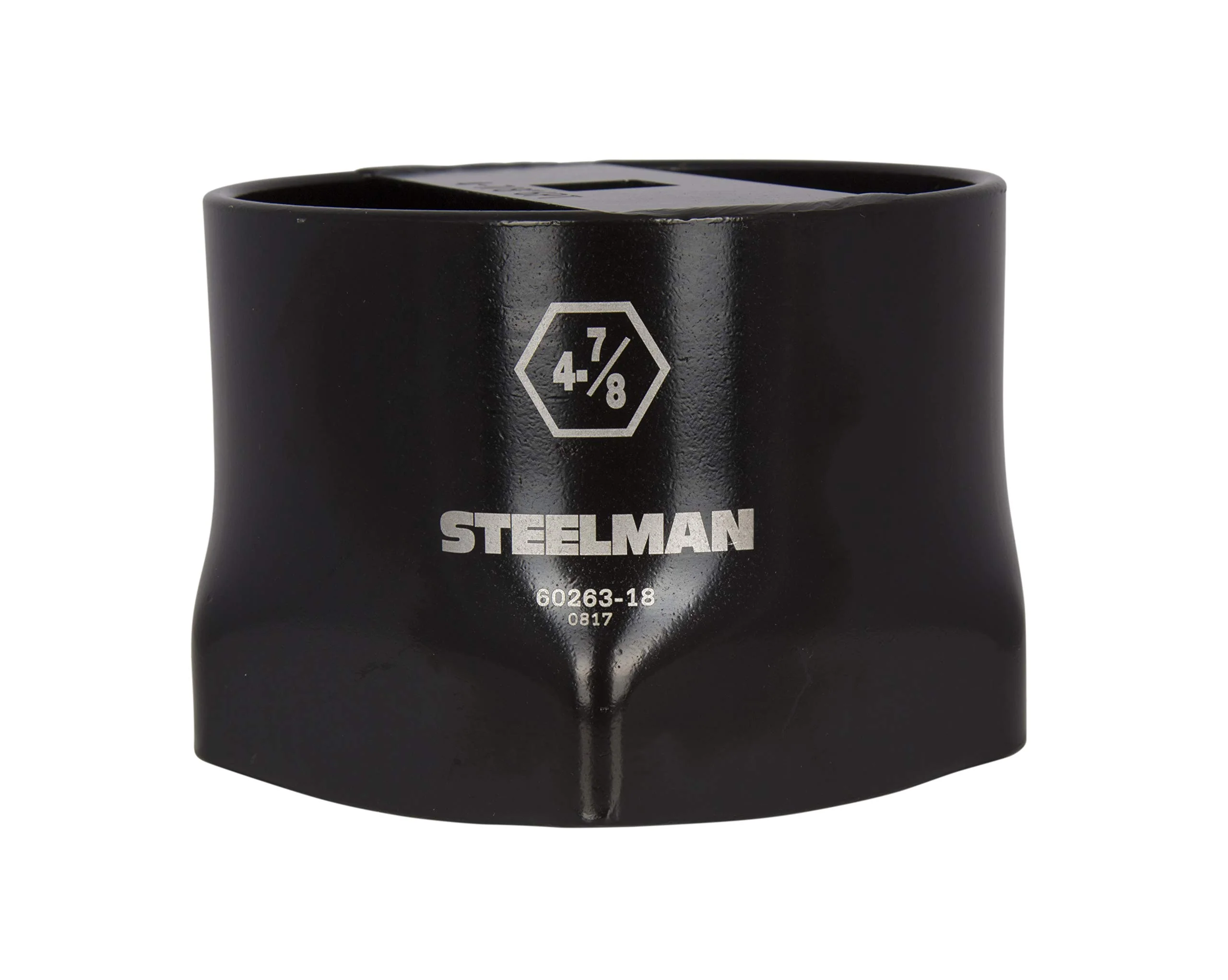 Steelman 60263-18 4-7/8-inch 6-Point Wheel Bearing Locknut Socket, 3/4-inch Drive, Heavy Duty Steel