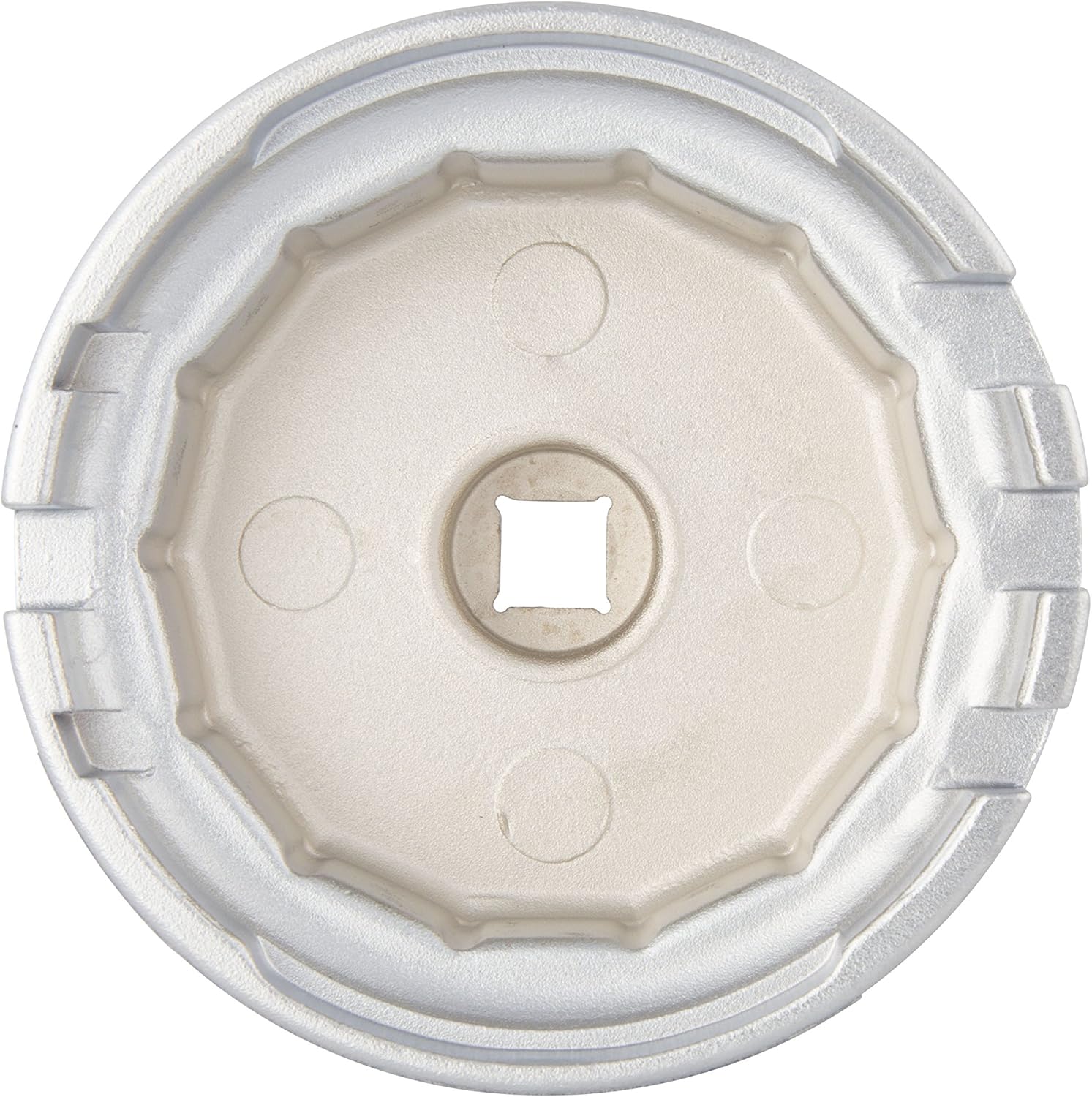 Steelman 99462 6 and 8 Cylinder Oil Filter Housing Wrench for Toyota and Lexus, 64.5mm x 14 Flute, 3/8-inch Drive, Integrated 27mm Hex Nut - Image 5
