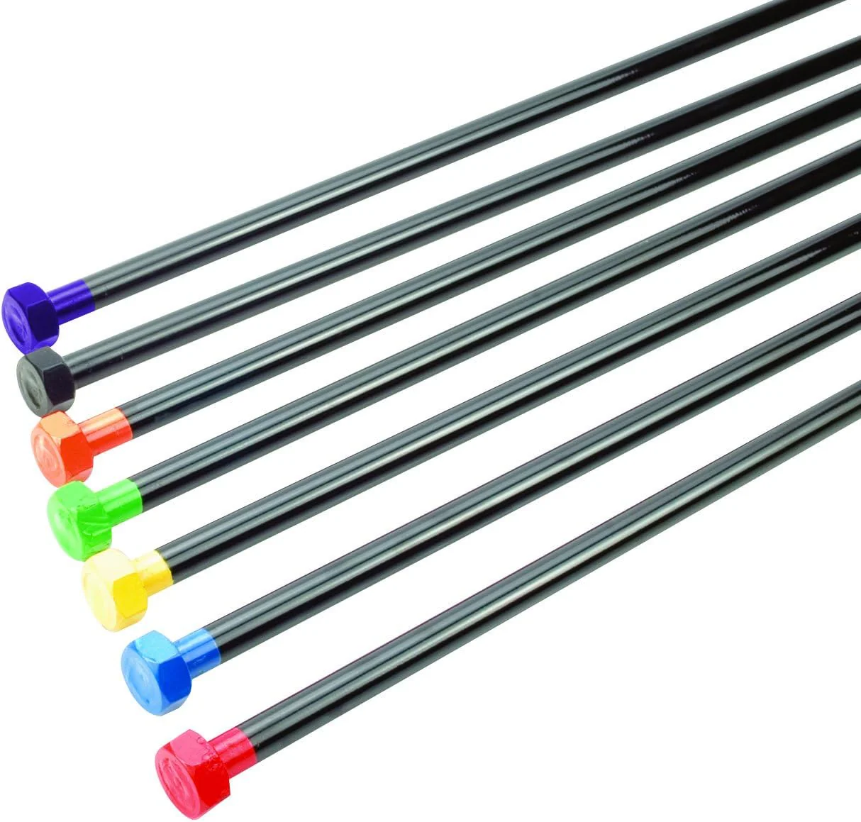 Steelman 96090A 7-Piece Spare Tire Retrieval Tool Kit, Lower and Raise Cradle-Suspended Tires, Flat, Pin, Hex, 12-mm Square, Slotted, ⅜-inch Square Heads - Image 3