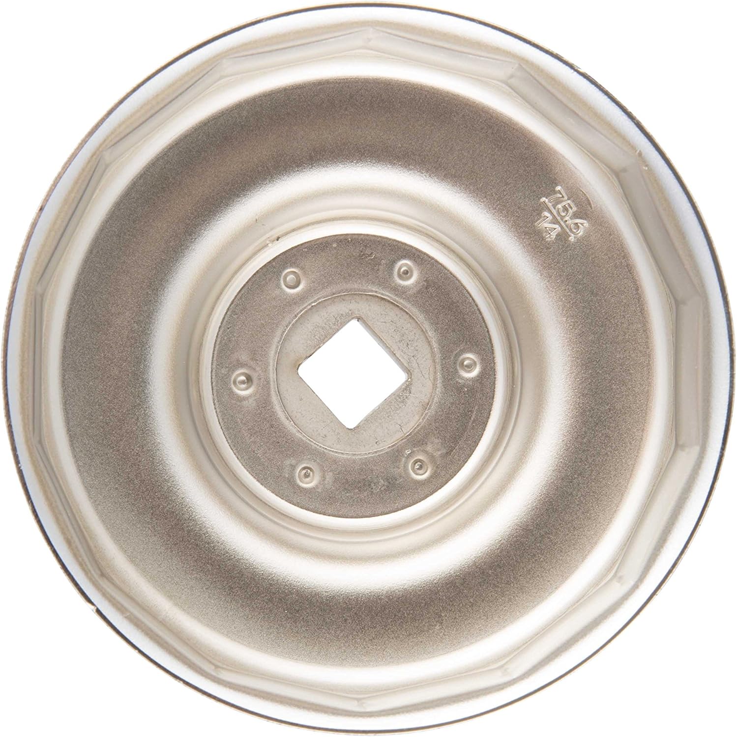 Steelman 95989 75.6mm x 14 Flute Oil Filter Cap Wrench, 3/8-inch Drive, Low-Profile Design for Confined Space - Image 3