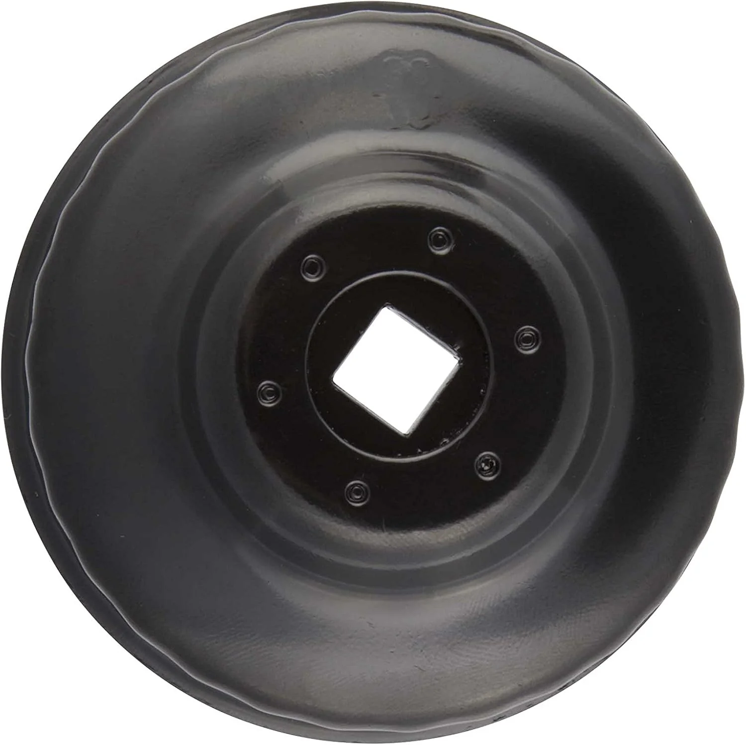 Steelman 06127 76mm x 30 Flute Low Profile Oil Filter Cap Wrench Socket for Confined Screw-In Filters, 3/8-inch Drive, Durable Chrome Vanadium Steel - Image 2