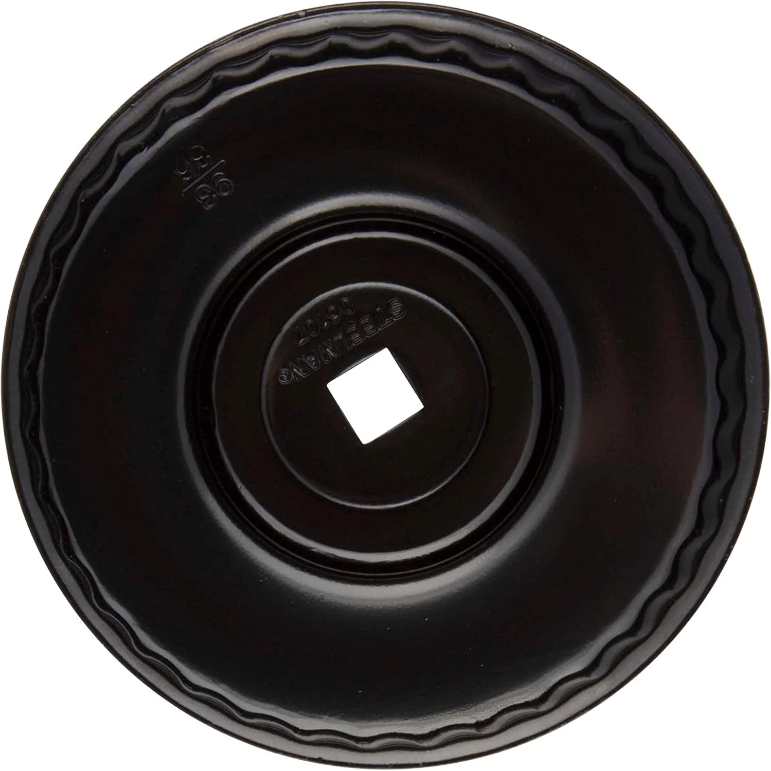 Steelman 06107 93mm x 36 Flute Oil Filter Cap Wrench, 3/8-inch Drive, Low-Profile Design for Confined Space - Image 2
