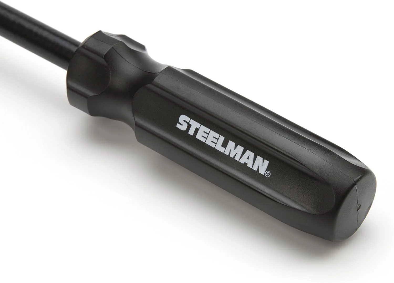 Steelman (75031) Hubcap Remover Tool for Auto Mechanics, Heavy-Duty Steel, Large Rubber Hammer Face, Wide Prying Blade, Secure Grip - Image 6