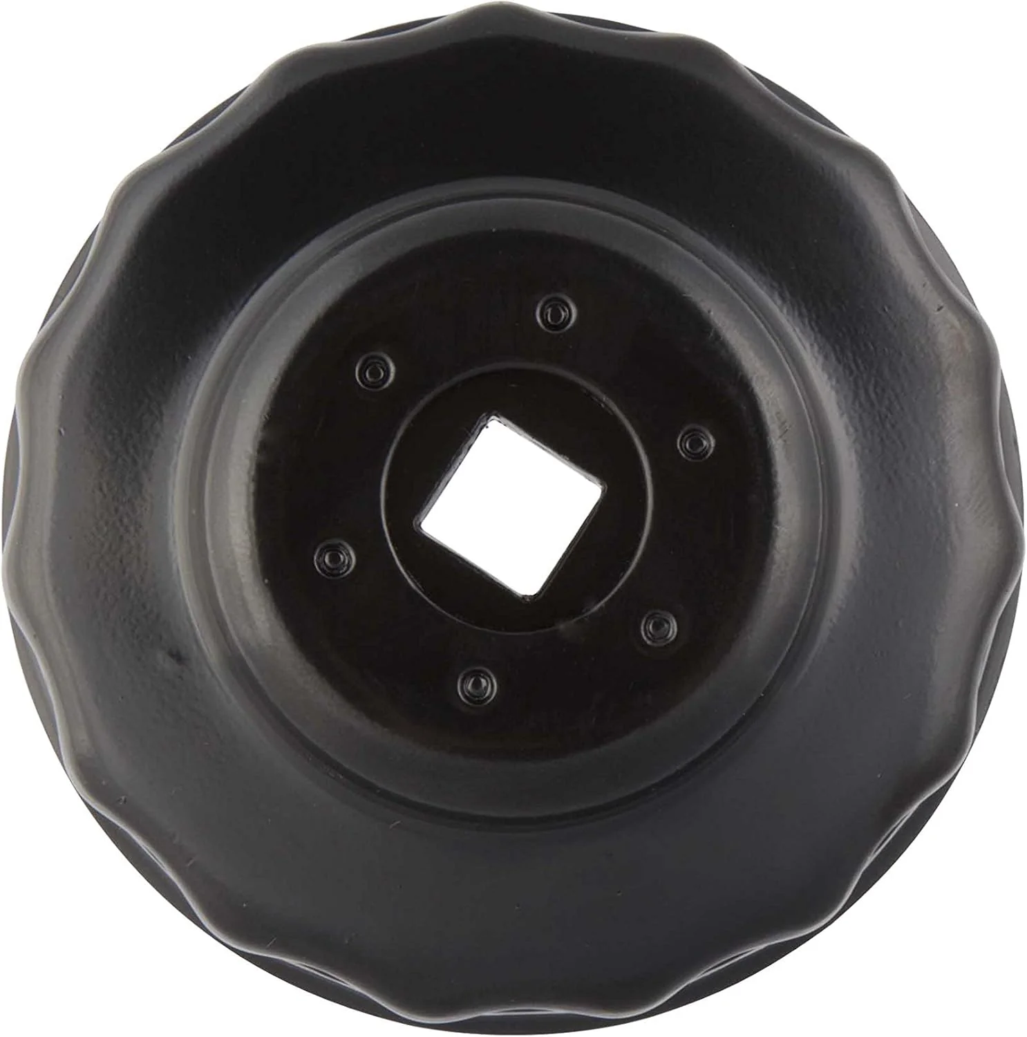 Steelman 06118 Low Profile Oil Filter Cap Wrench Socket 75mm and 77mm x 15 Flute, 3/8-inch Drive, Heavy Duty Chrome Vanadium Steel - Image 2
