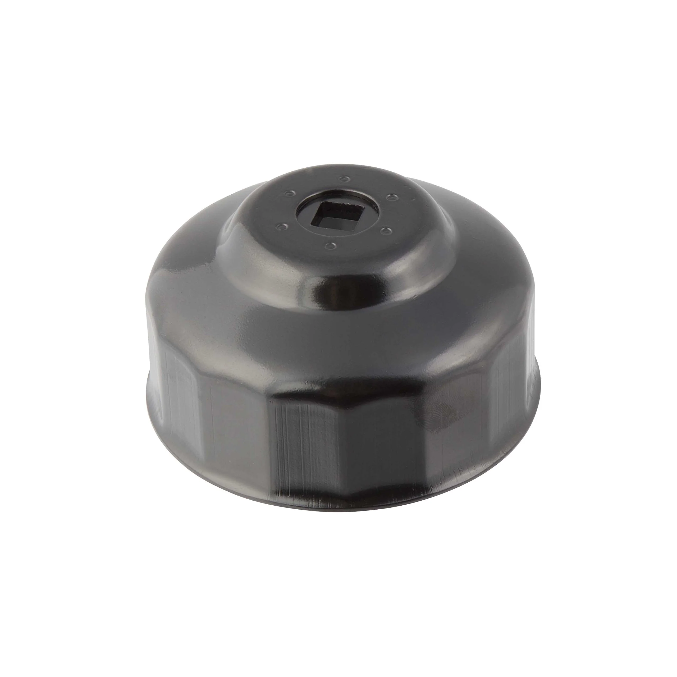 Steelman Low Profile Oil Filter Cap Wrench Socket 86mm x 16 Flute, ⅜-inch Drive, Heavy Duty Chrome Vanadium Steel