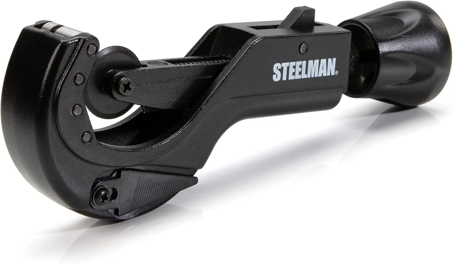 Steelman 42567 Metal Pipe and Tube Feed Cutter, Cuts 1-5/8-inch Tube Including Copper, Brass, Aluminum, ABS, and PVC, Die Cast Steel Body, Hardened Steel Blades - Image 2