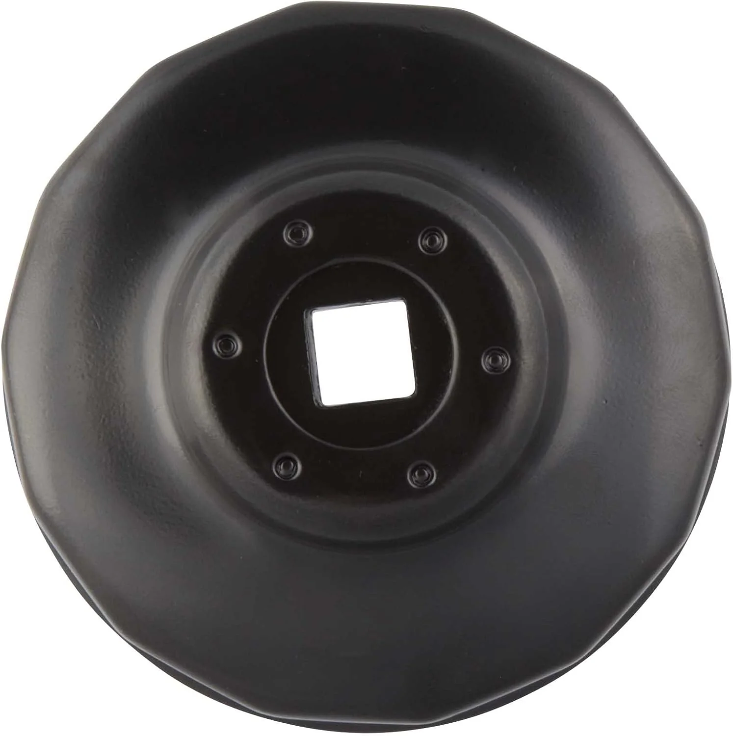 Steelman 06116 Oil Filter Cap Wrench 73mm x 14 Flute, Low-Profile Design for Confined Space, Durable Chrome Vanadium Steel - Image 2