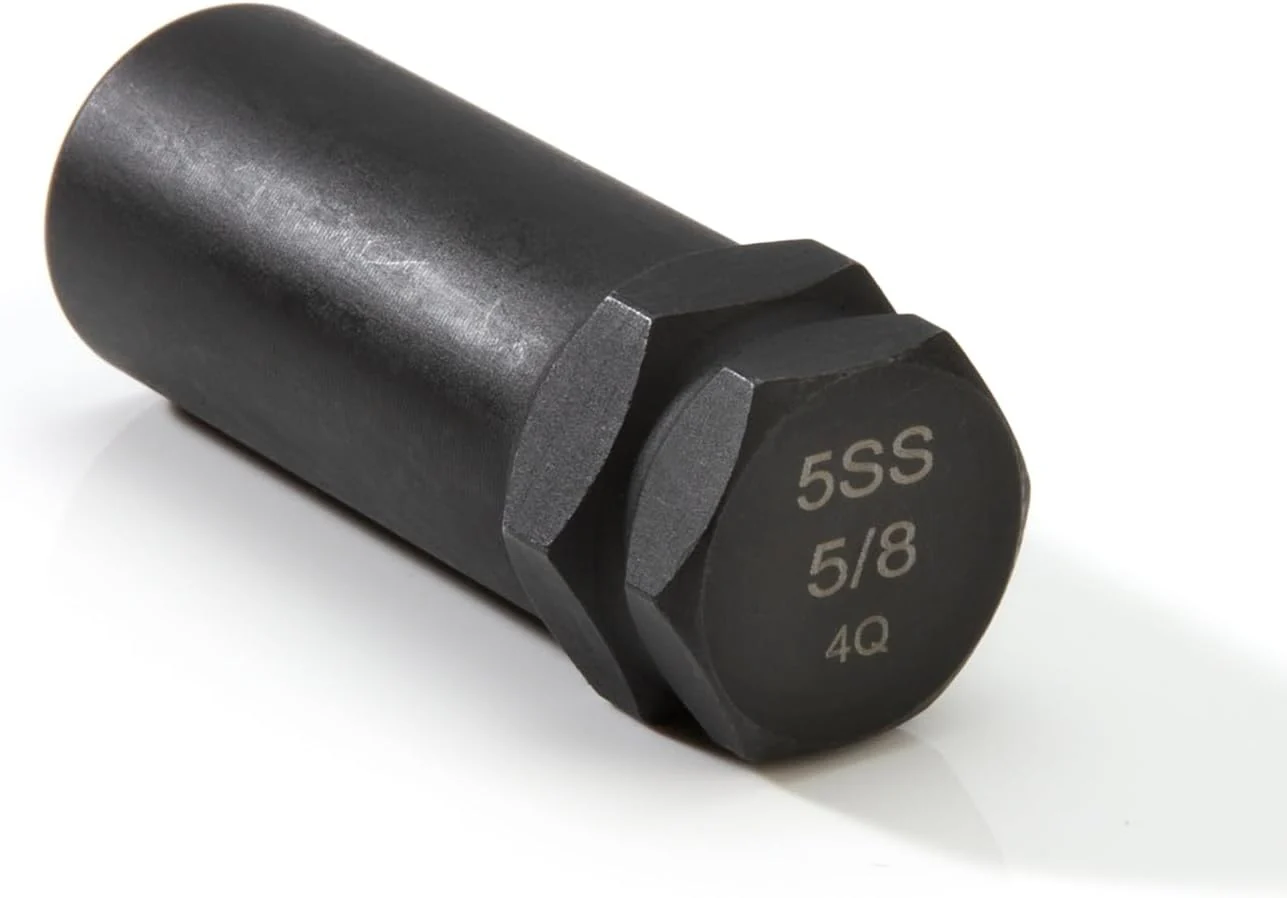 Steelman 78538 Pro 5-Spline 5/8-Inch Socket-Style Locking Lug Nut Key, Removes Spline-Style Aftermarket Lug Nuts, Durable, Thin-Walled - Image 3