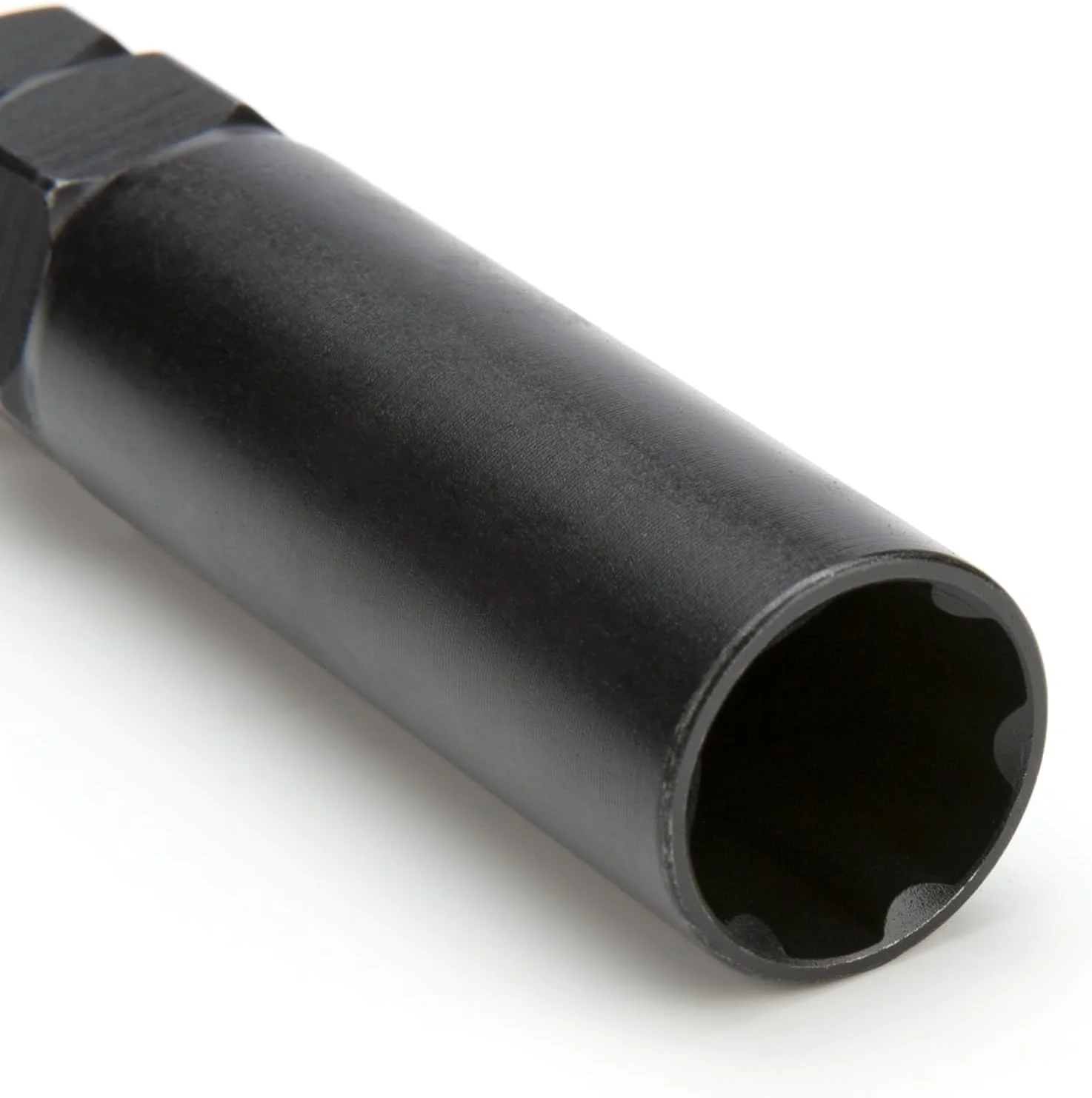 Steelman Pro 78540 6-Spline 45/64-Inch Socket-Style Locking Lug Nut Key, Removes Spline-Style Aftermarket Lug Nuts, Durable, Thin-Walled - Image 2