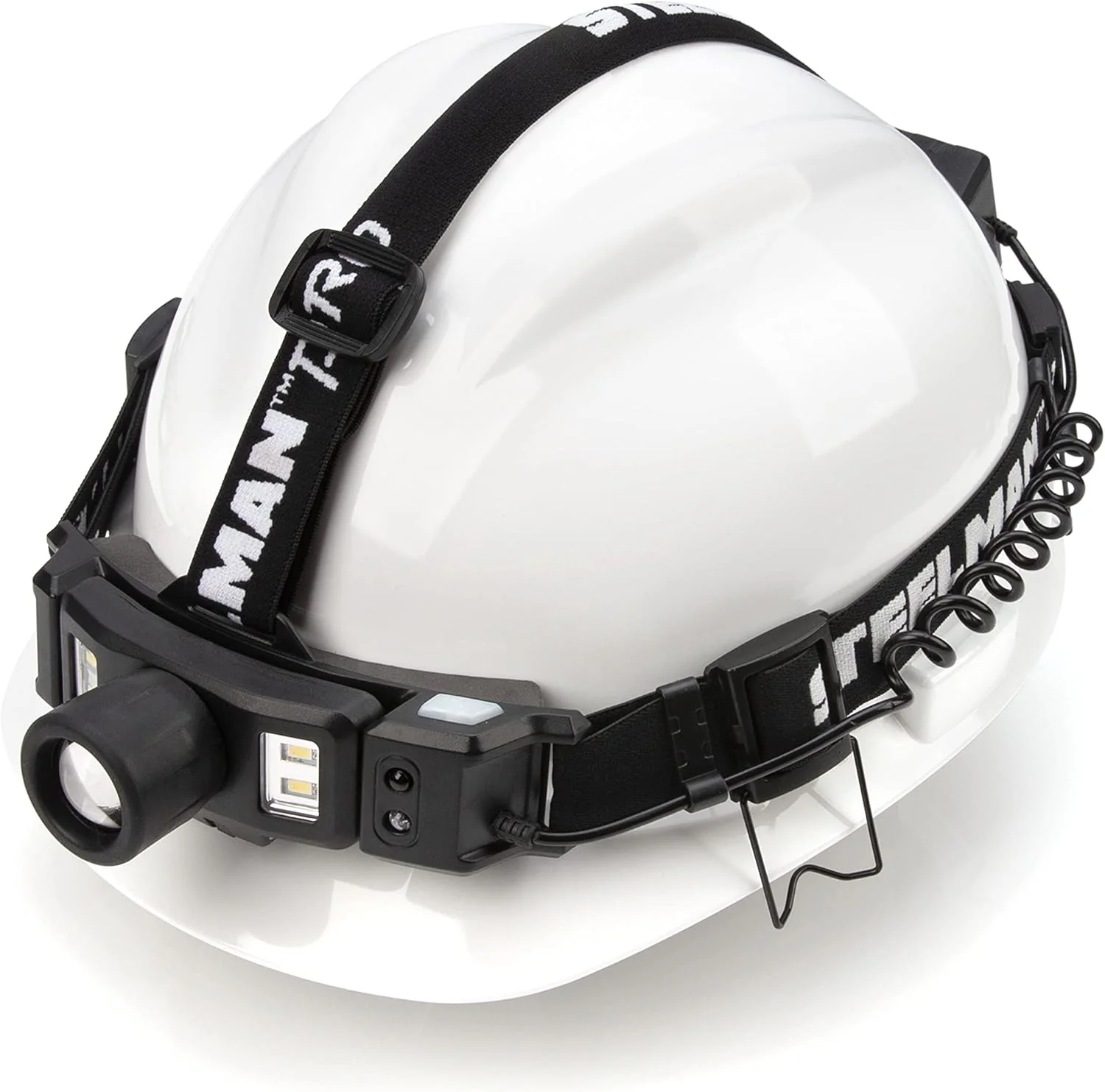 Steelman 79379 Pro Rechargeable Focusing Spotlight Headlamp, Motion-Sensing, Rear Safety Light, Pivoting Head, Up to 260 Lumens of Brightness - Image 2