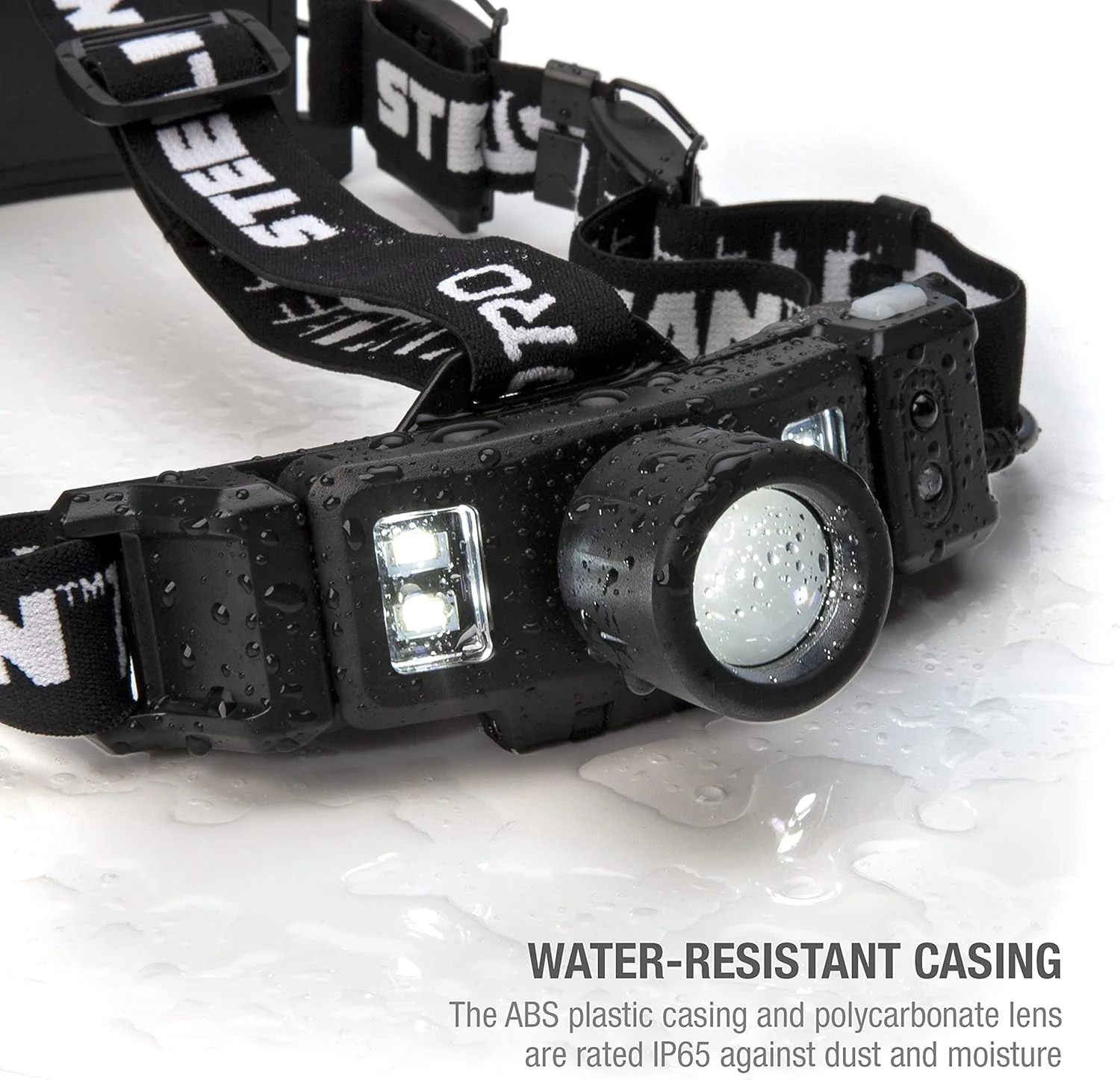 Steelman 79379 Pro Rechargeable Focusing Spotlight Headlamp, Motion-Sensing, Rear Safety Light, Pivoting Head, Up to 260 Lumens of Brightness - Image 6