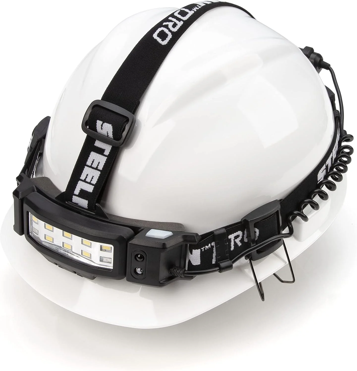 Steelman 79417 Pro Slim Profile Motion Activated LED Headlamp with Red LED Night Vision Mode and Rear Safety Flasher LED - Image 2