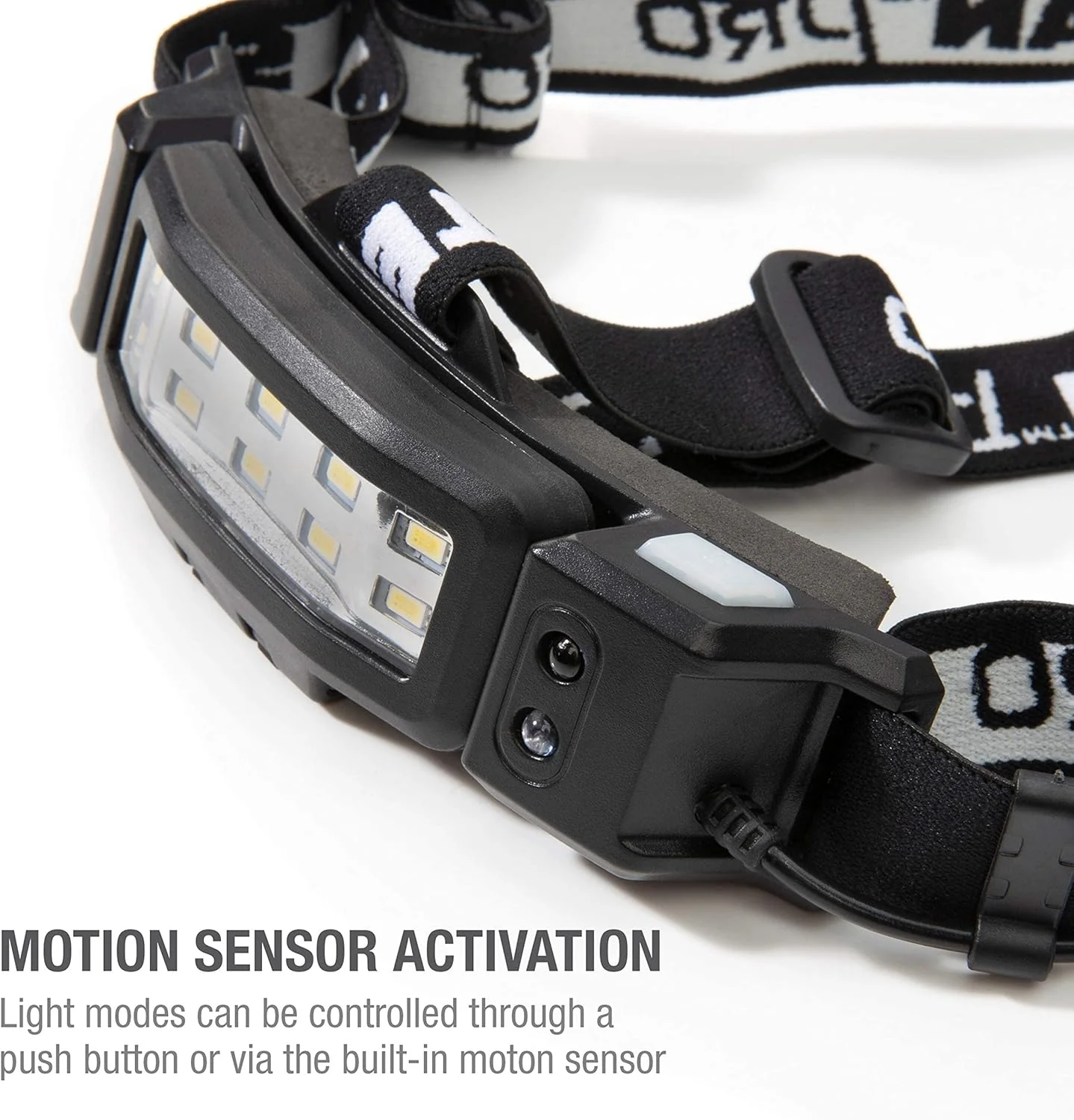 Steelman 78834 Slim Profile Rechargeable LED Motion-Activated Headlamp, 250-Lumen, 3 Brightness Settings, 20-Meter Range, Water-Resistant 250-Lumen LED Motion - Image 9