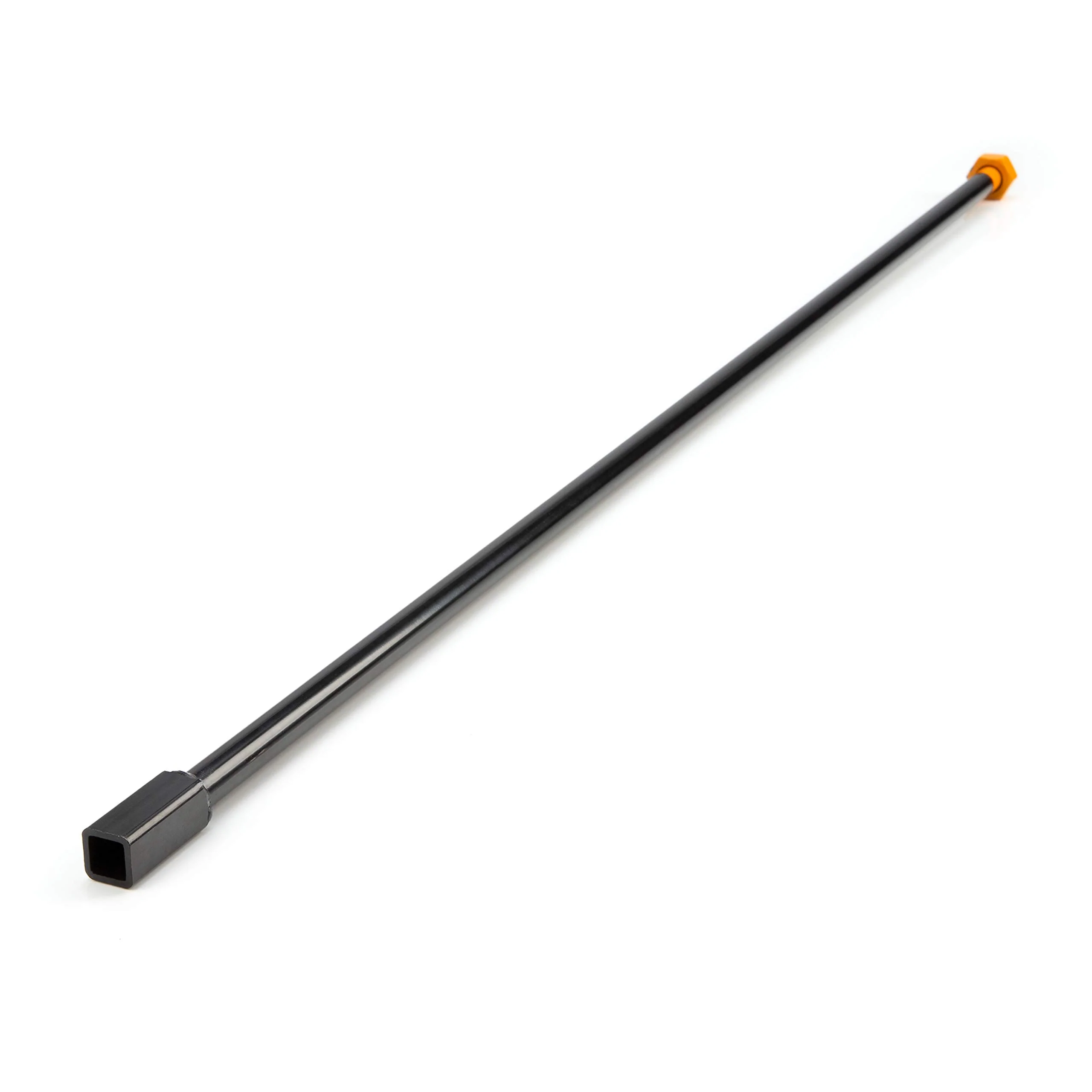 Steelman 96095 Standard 12mm Square Head Spare Tire Tool for Accessing Cradle-Mounted Spares, Early Model Ford, 30 Inches Long for Deep Pulleys, Powder-Coated Steel
