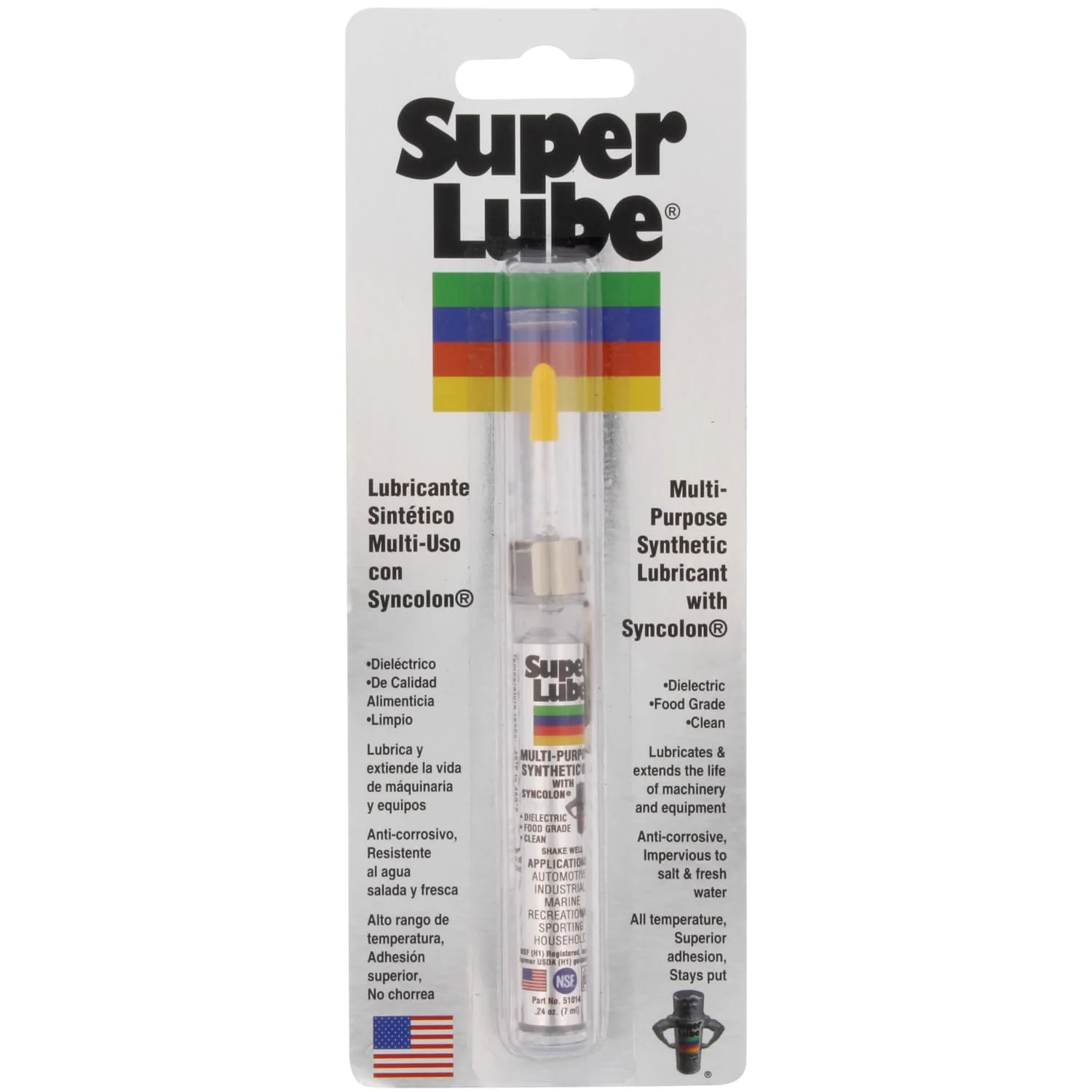 Super Lube Oil Super Lube, Translucent white 0.25 Oz.