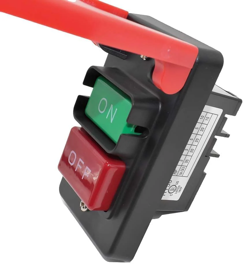 Superior Electric SW56 Large Table Saw Push Button Switch for Table Saws 35A/20A -120V/230V - Image 4