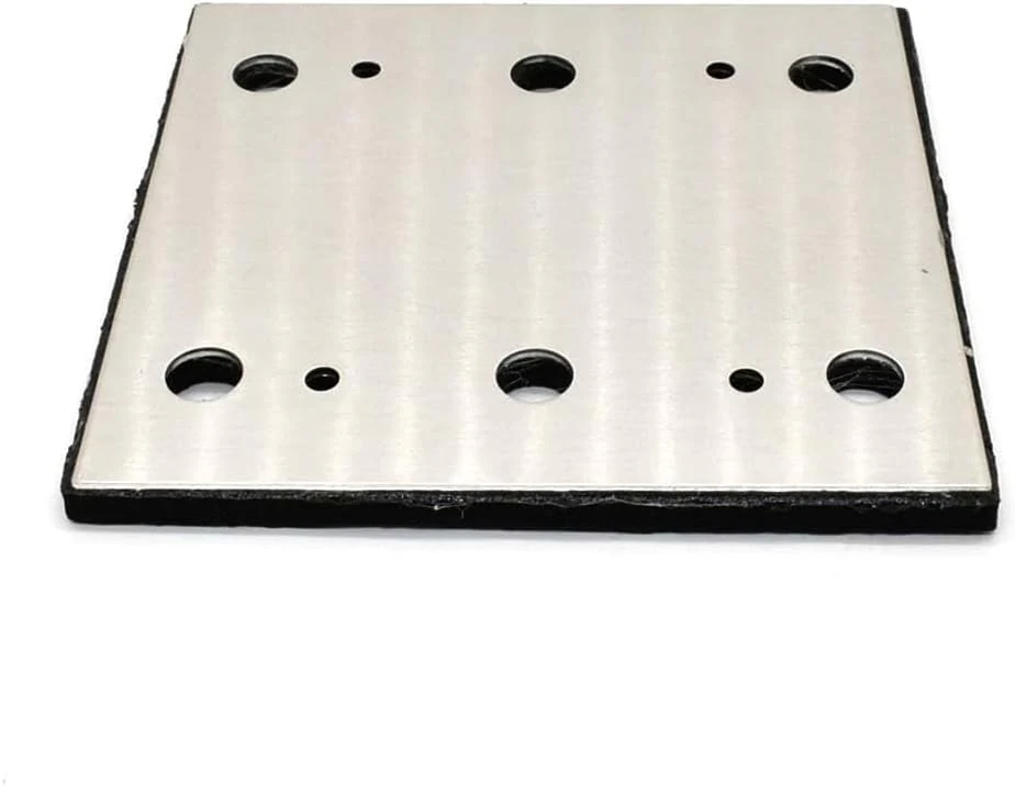 SPD19 1/4 Sheet, 6 Hole Stick on Square Sanding Pad, Replaces: Milwaukee 14-67-0275 & Ridgid 200202538 - Image 2