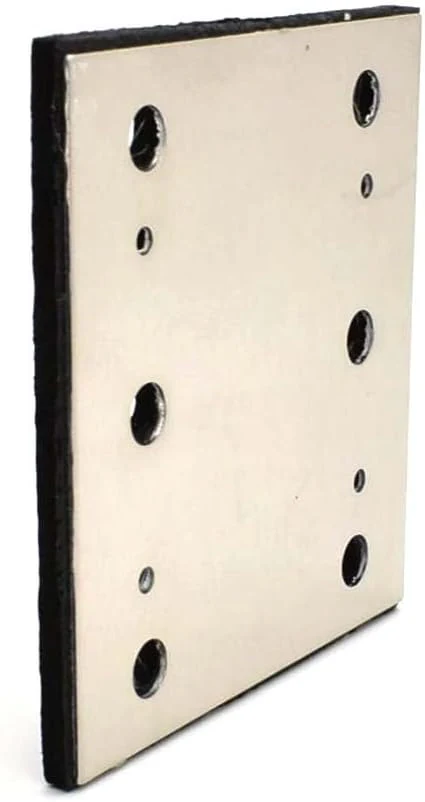 SPD19 1/4 Sheet, 6 Hole Stick on Square Sanding Pad, Replaces: Milwaukee 14-67-0275 & Ridgid 200202538 - Image 4