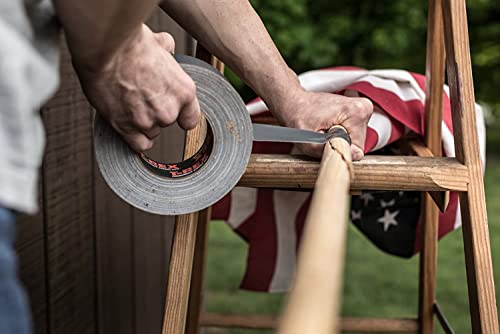 T-Rex Tape Heavy Duty Duct Tape with UV Resistant & Waterproof Backing for Ferociously Strong Repairs, 1.88" x 30 yd, Black, 1 Roll - Image 5