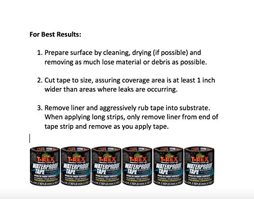 T-Rex Waterproof Tape - 4 in. x 5 ft. - Image 10