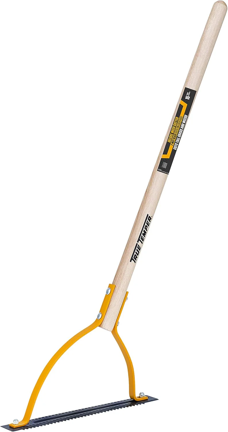 The AMES Companies 2945000 True Temper Deluxe Weed Cutter Weed Grass Cutter with Hardwood Handle - Image 2