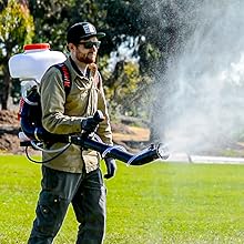 Tomahawk (TMD14-2) 3.7 Gal Backpack Mosquito Fogger Leaf Blower for Pest Control - Image 10