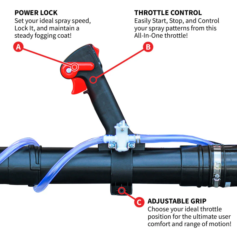 Tomahawk (TMD14-2) 3.7 Gal Backpack Mosquito Fogger Leaf Blower for Pest Control - Image 5